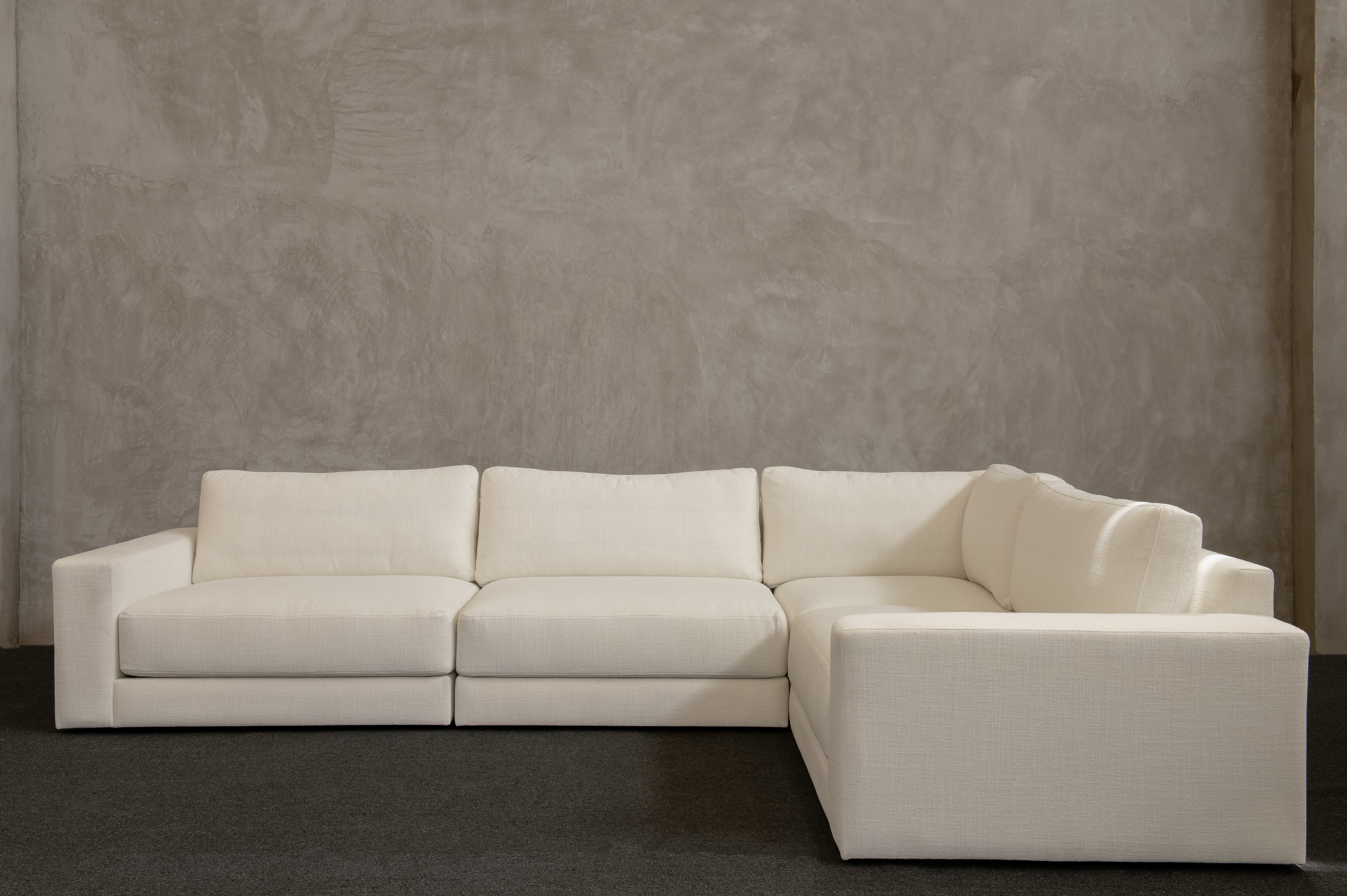 Sala en Escuadra Modular Chunky – Sofá Esquinero Moderno y Funcional