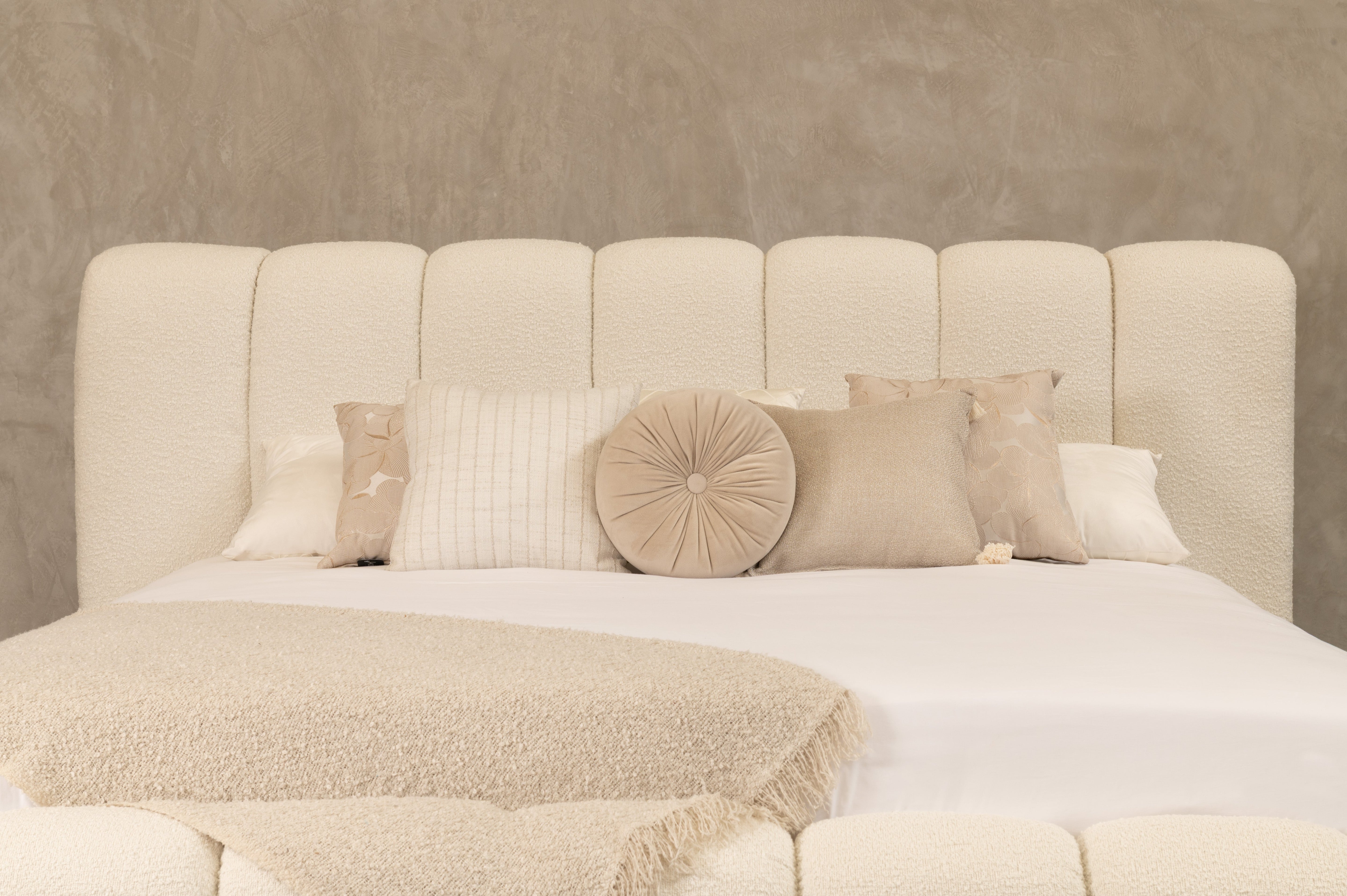 Recámara Blanca Milo Ana White – Set de Recámara Moderna Elegante y Funcional