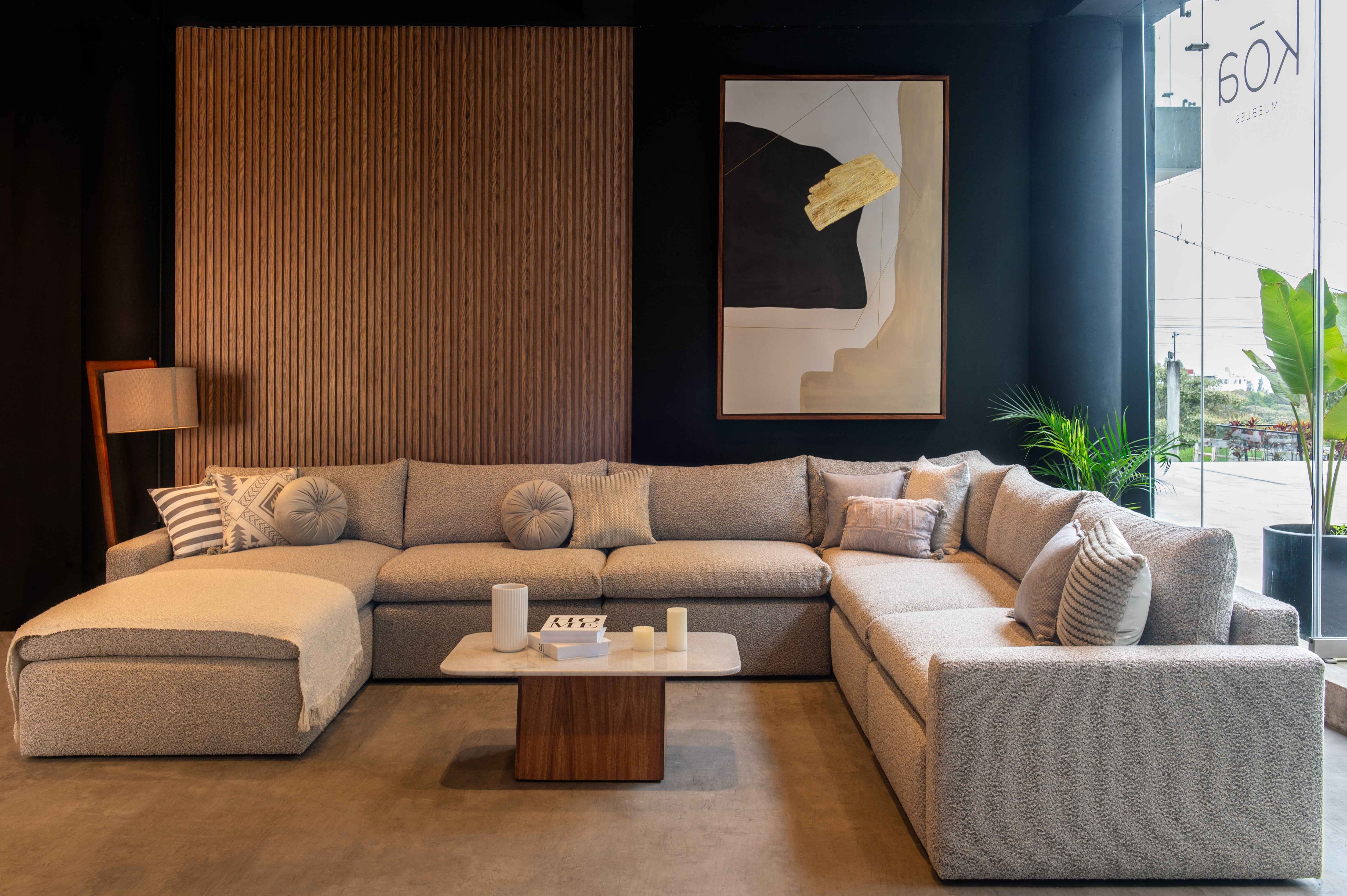 Sala Modular Nuvola – Sala Esquinera Moderna y Funcional para Hogar