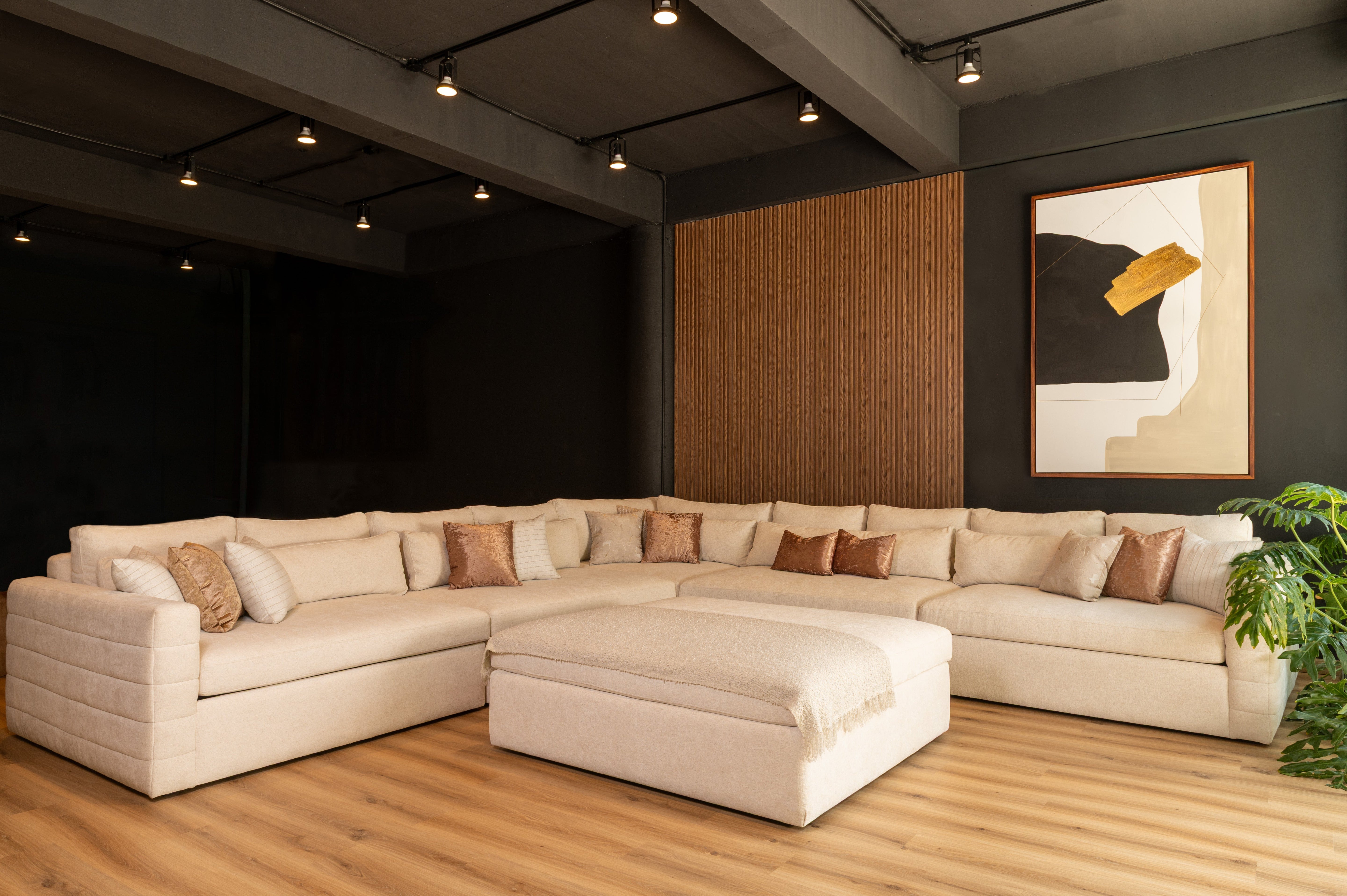 Escuadra Modular Torino – Sala en L Moderna y Cómoda para Hogar