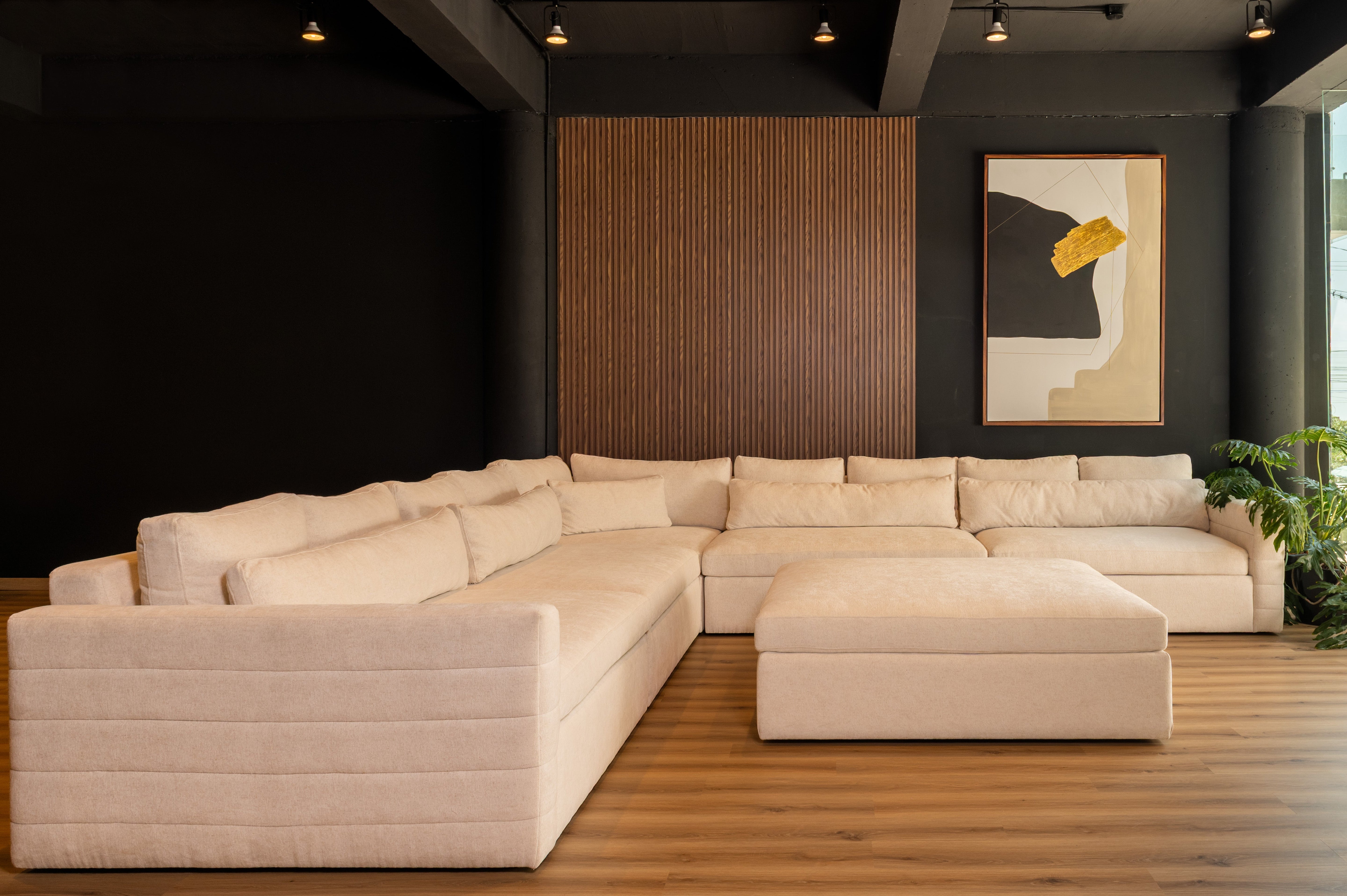 Escuadra Modular Torino – Sala en L Moderna y Cómoda para Hogar