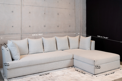 Chaise Lounge Athenas – Sillón Individual Moderno para Descanso y Lectura