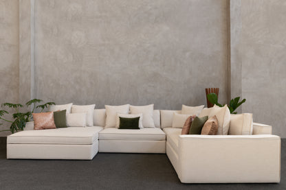 Escuadra Modular Biella – Sofá en L Moderno para Sala Familiar