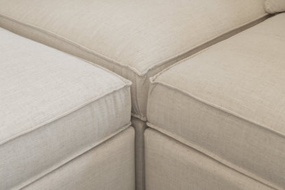 Escuadra Modular Biella – Sofá en L Moderno para Sala Familiar