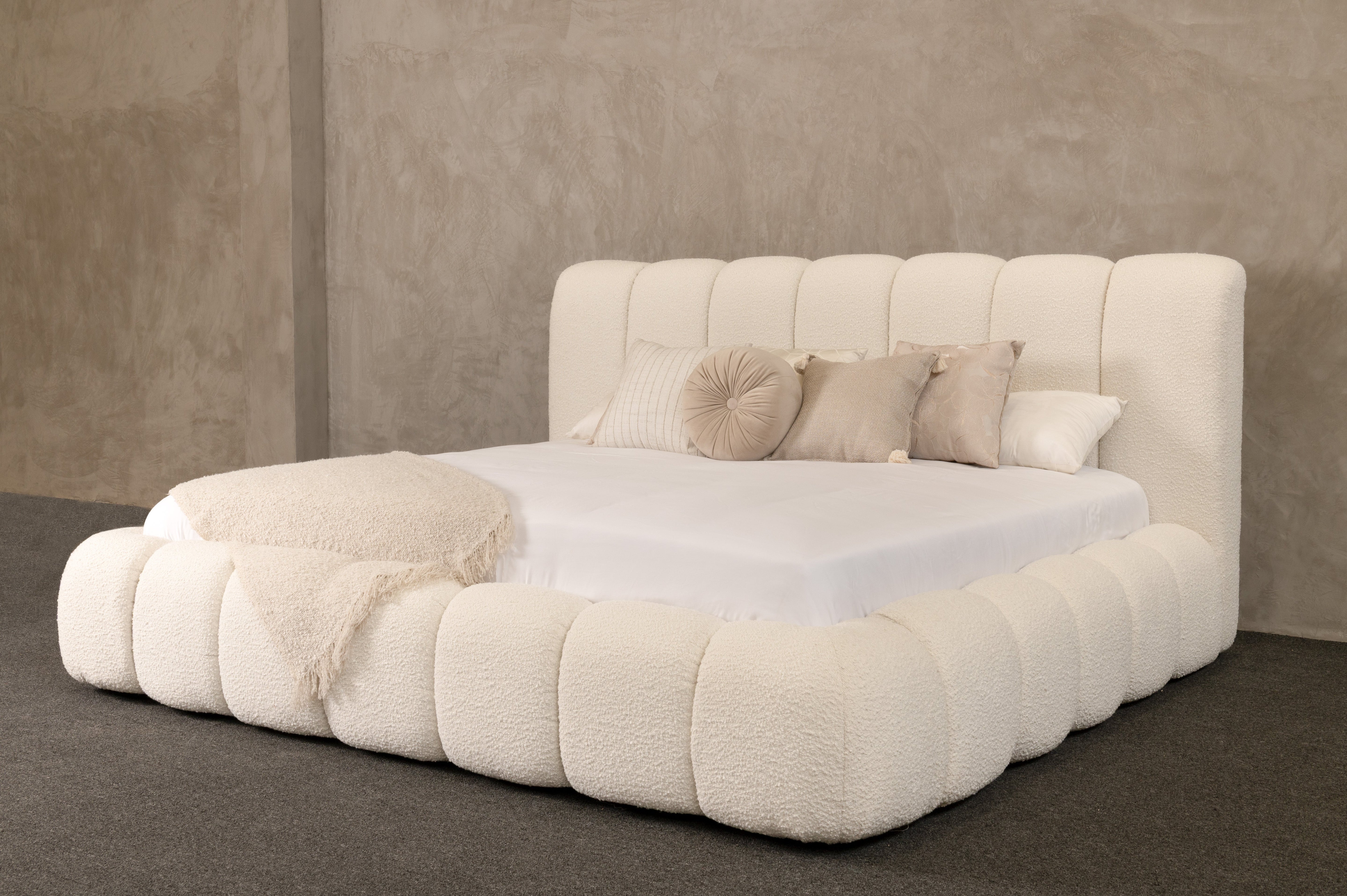 Recámara Blanca Milo Ana White – Set de Recámara Moderna Elegante y Funcional