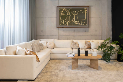 Sala Kasa 15 Modular – Sofá en L Elegante y Confortable para Sala