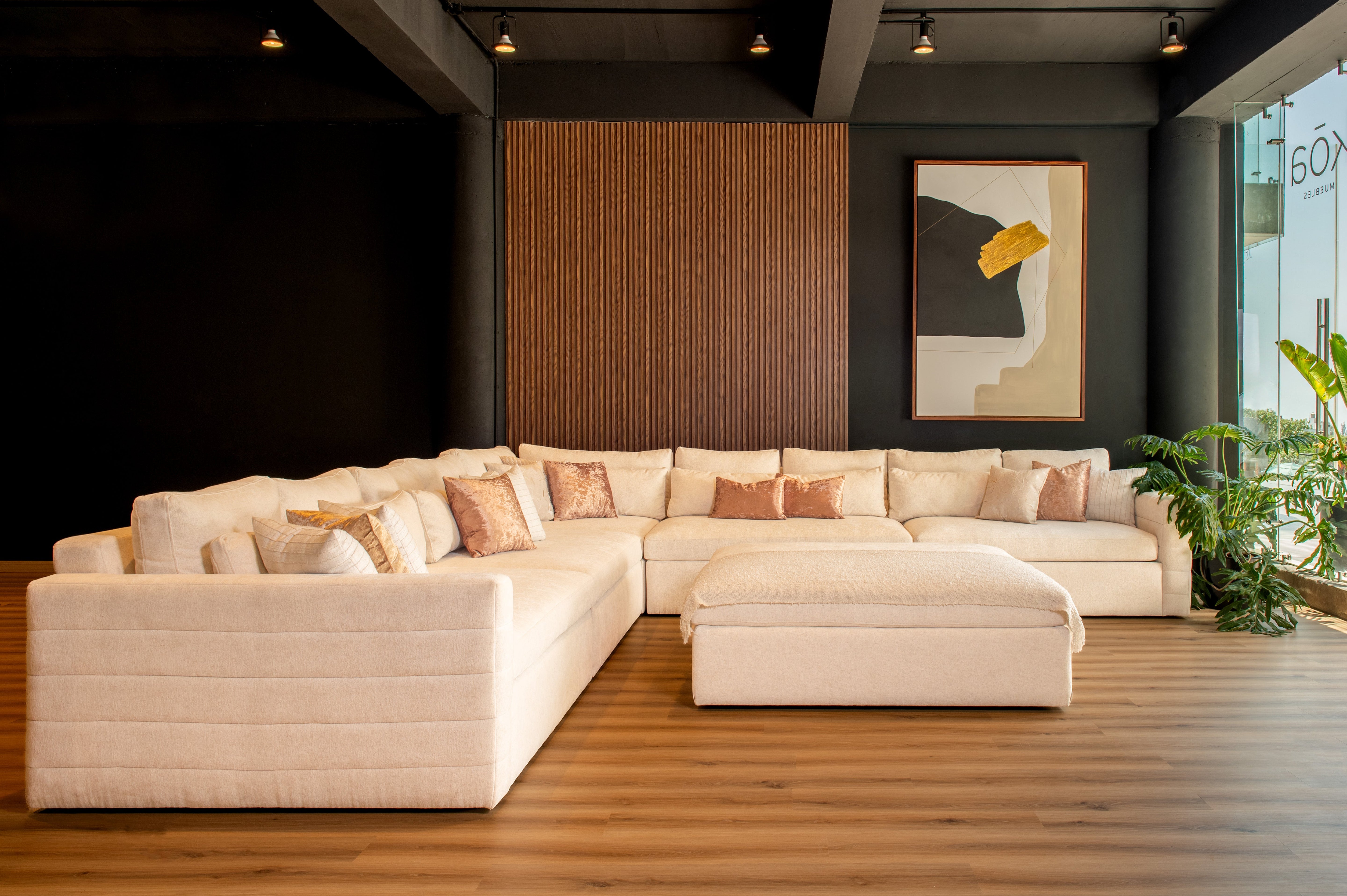 Escuadra Modular Torino – Sala en L Moderna y Cómoda para Hogar