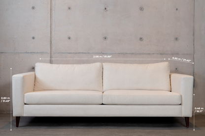 Sofá Terni – Sofá Moderno para Sala de Estilo Minimalista
